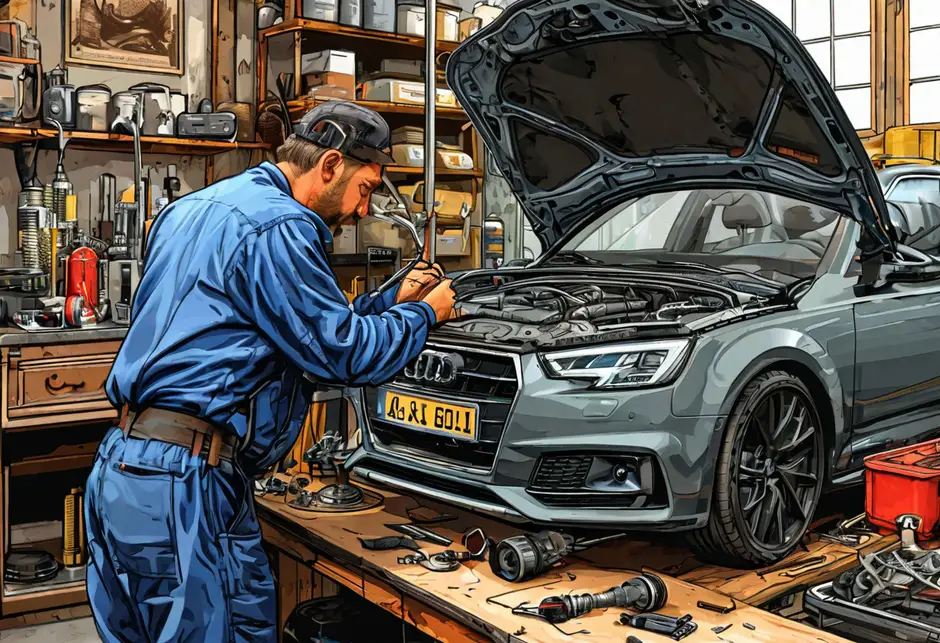 Опрессовка системы охлаждения AUDI Q5