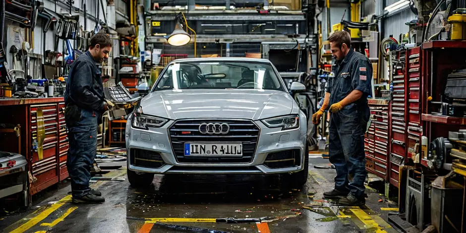 Замена фильтра салона AUDI Q7