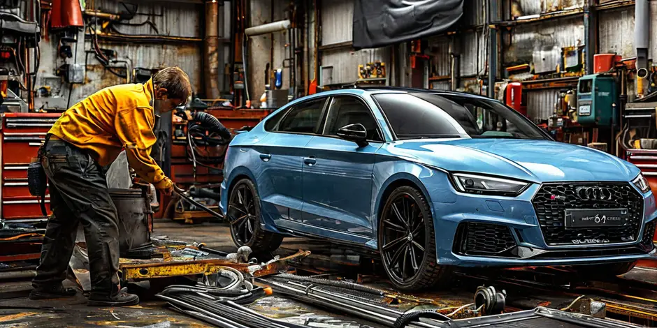 Замена воздушного фильтра AUDI Q5